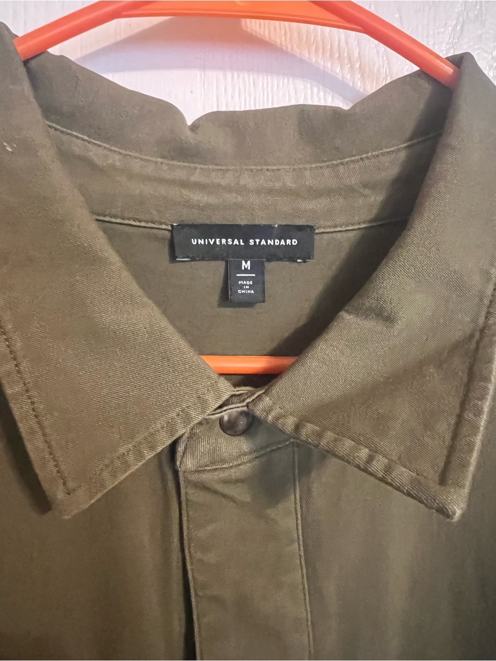 Universal Standard Olive Green Jumpsuit